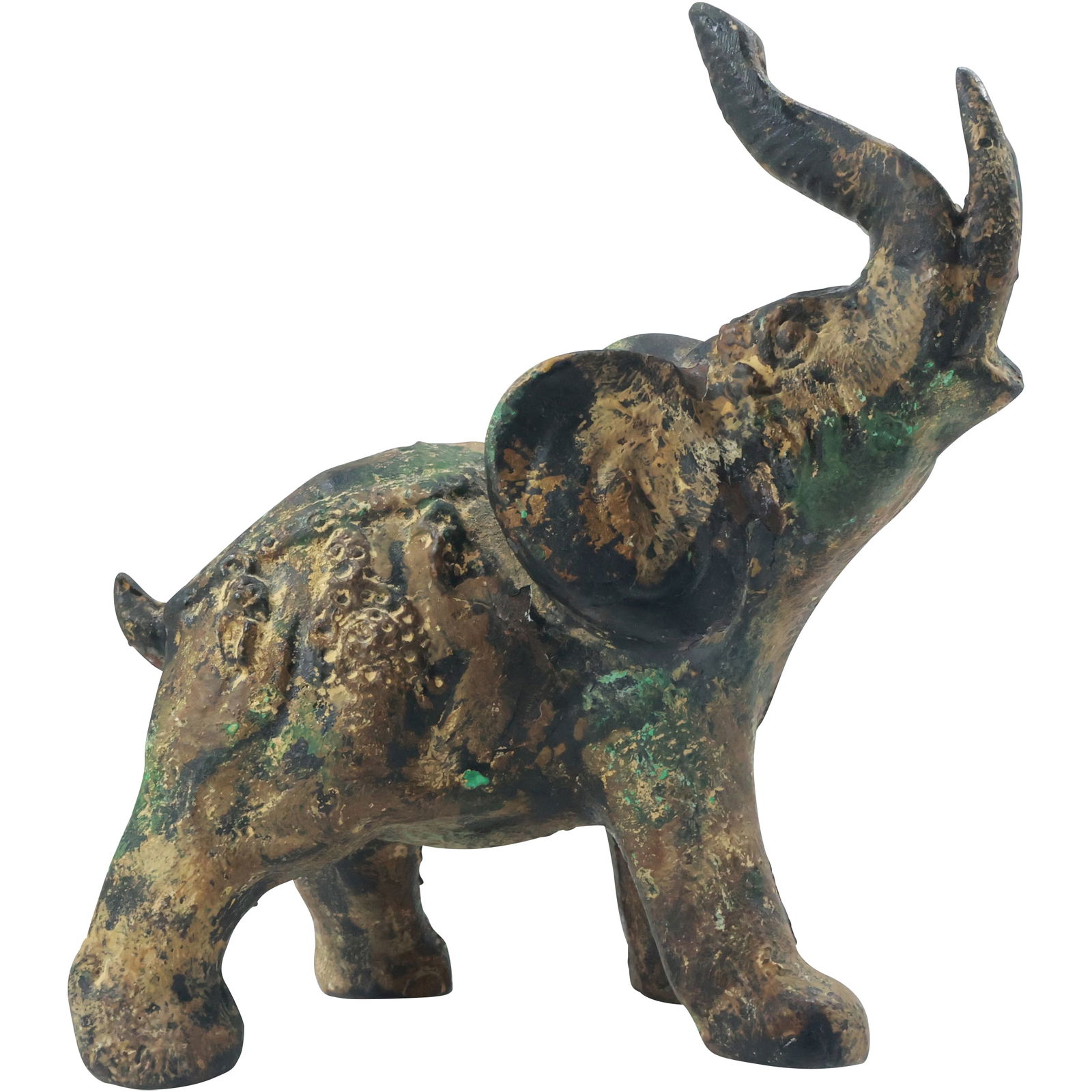 Antique Cast Iron Elephant Figure Door Stop 7.75 in. height x 7 in. wide (1 of 14)