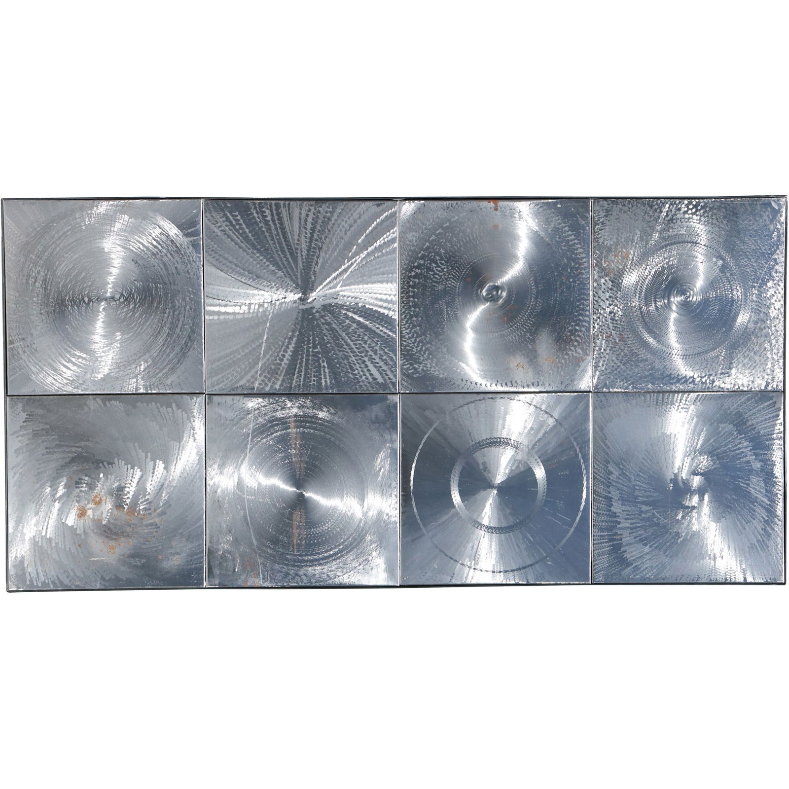 Modern Brutalist Metal Wall Art Sculpture Attributed to Jon Allen (1 of 11)