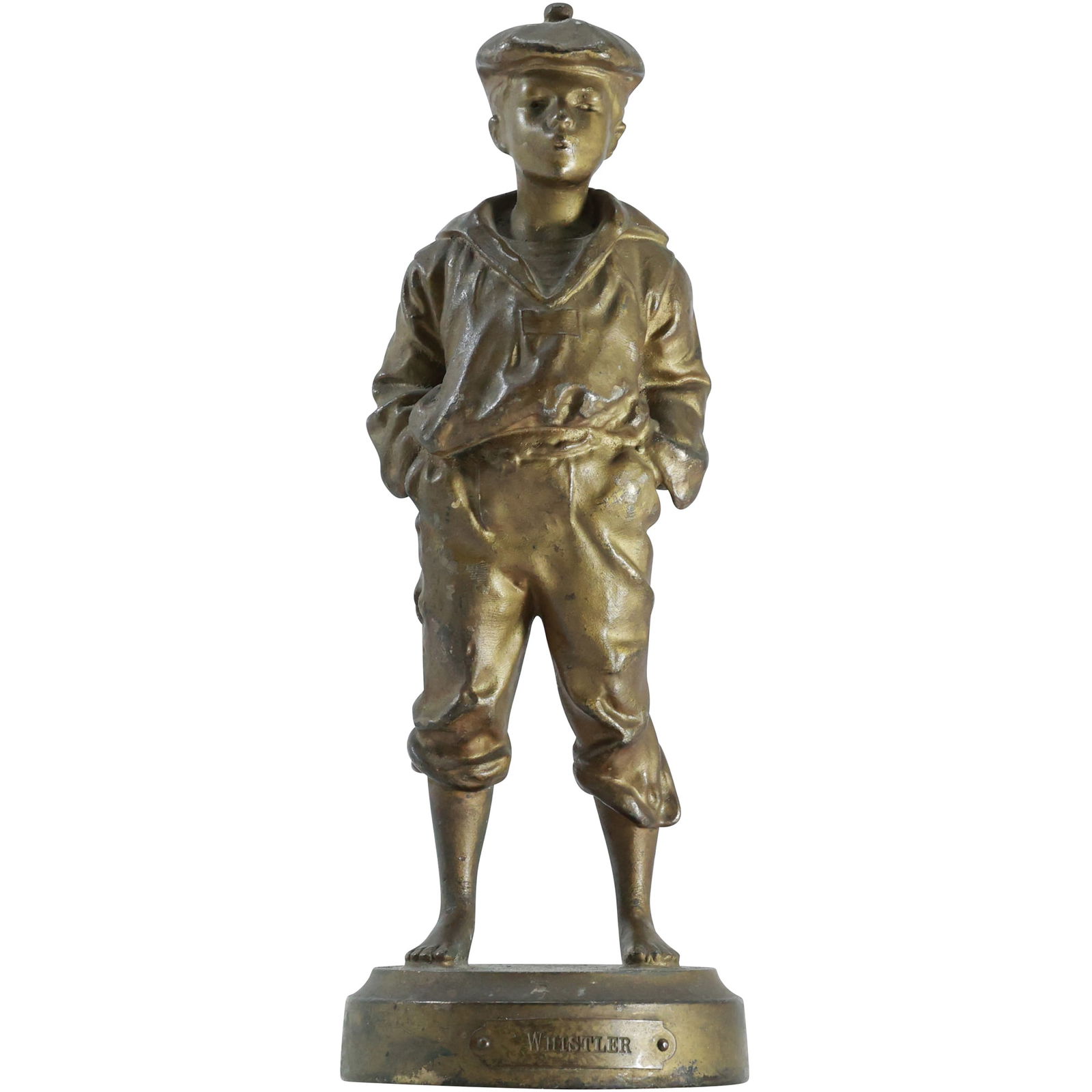 . Szczeblewski (1888-1965) 'The Whistler' Bronze Sculpture, 1889 (1 of 17)