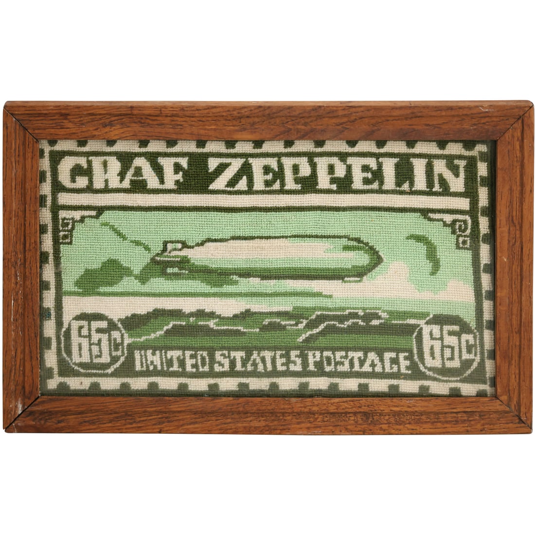Graf Zeppelin, Framed Embroidery Panel (1 of 10)