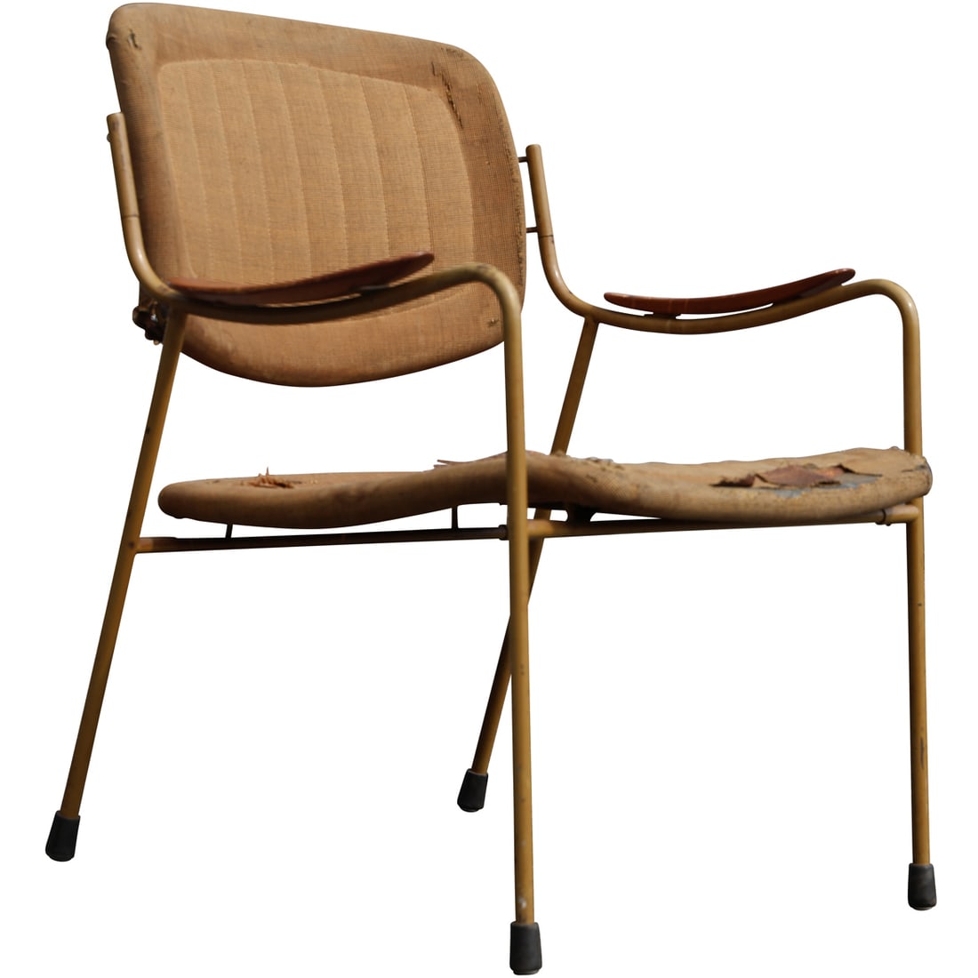Gastone Rinaldi Mid-Century Modern Arm Chair: Gastone Rinaldi Mid-Century Modern Arm Chair Size: 29 h , 26 x 26