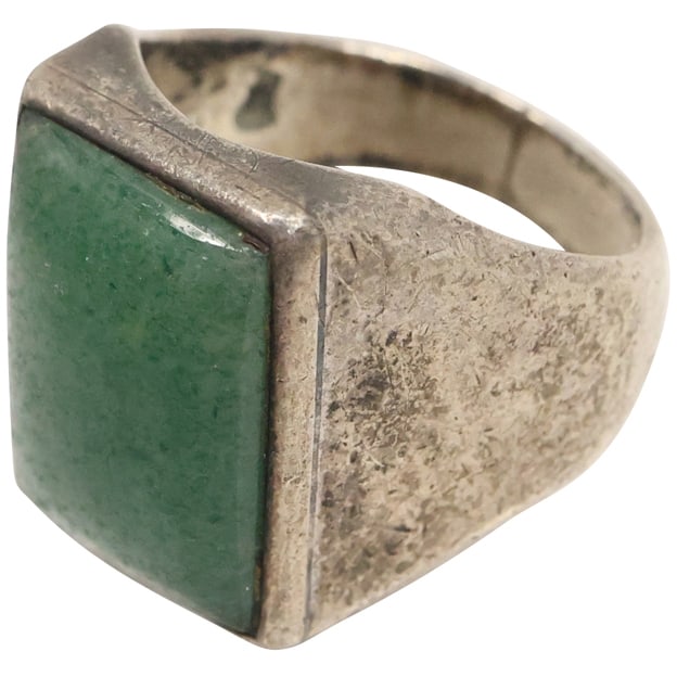 Taxco Mexico .925 MATA Sterling Silver Ring Size 8.25 , 7/8 in. x 3/4 in. (1 of 12)