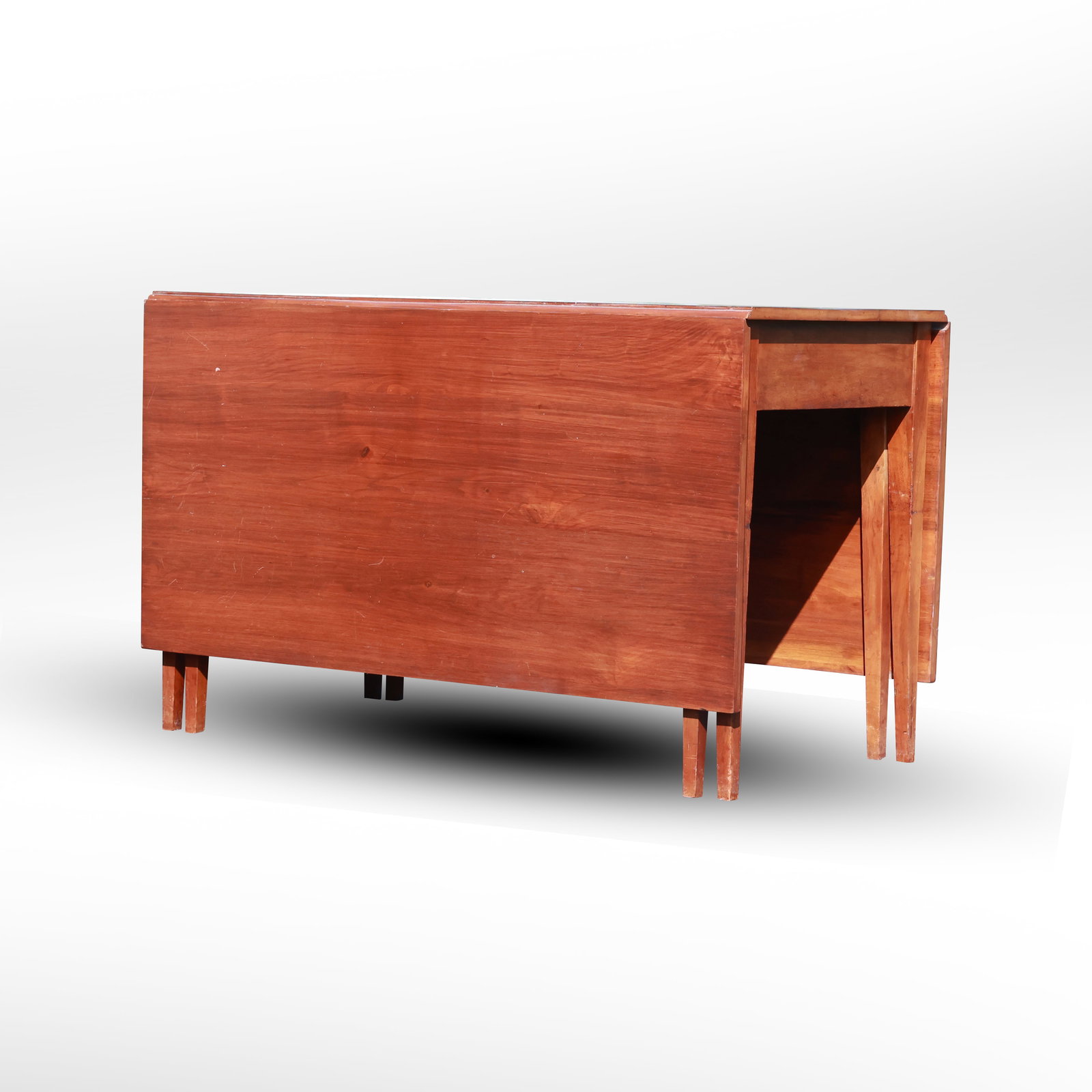 Harvey Probber Style Mid-Century Modern Walnut Extension Dining Table (1 of 13)