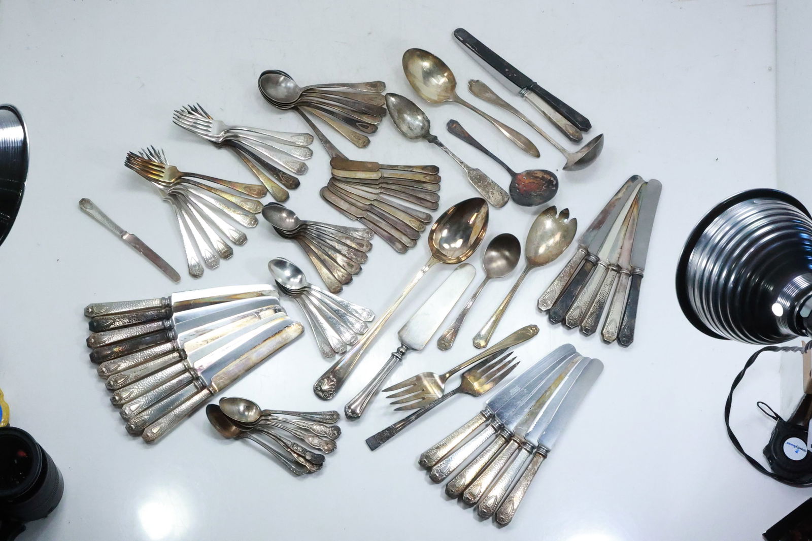 4 Bags of Rogers Silver Plate Flatware SEE PICTURES for Item Count (1 of 19)