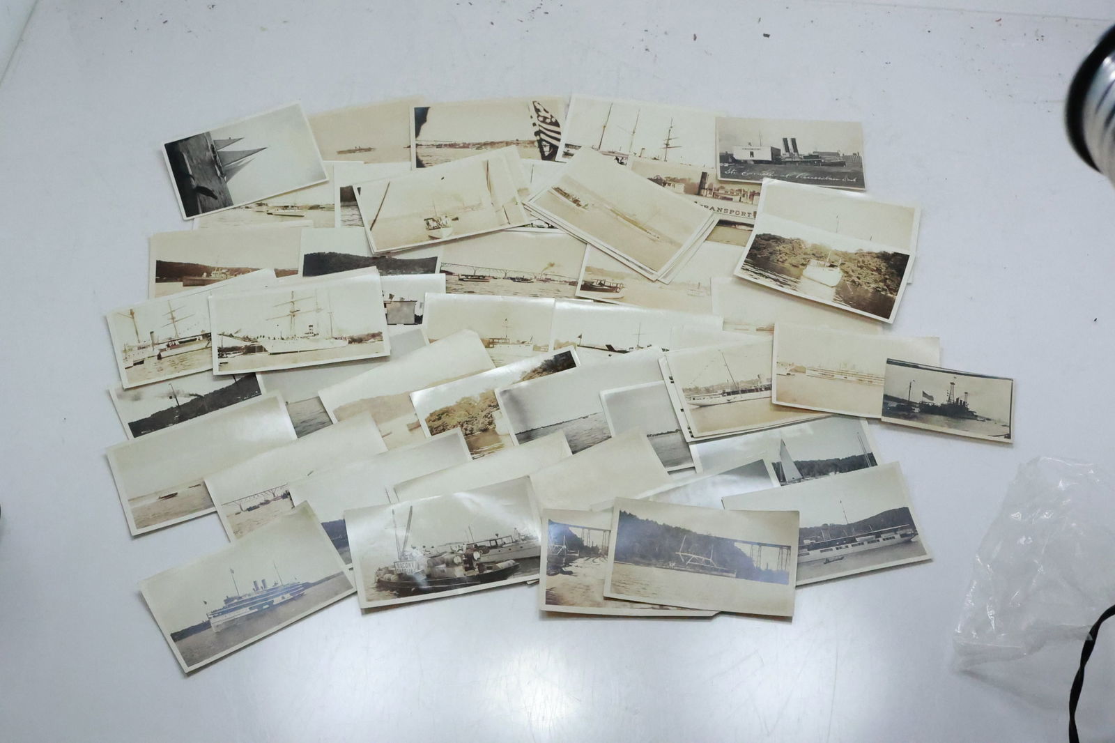 55 Photo Cards Various Riverboats and Ships size 5.75 in. x 3.5 in. (1 of 11)