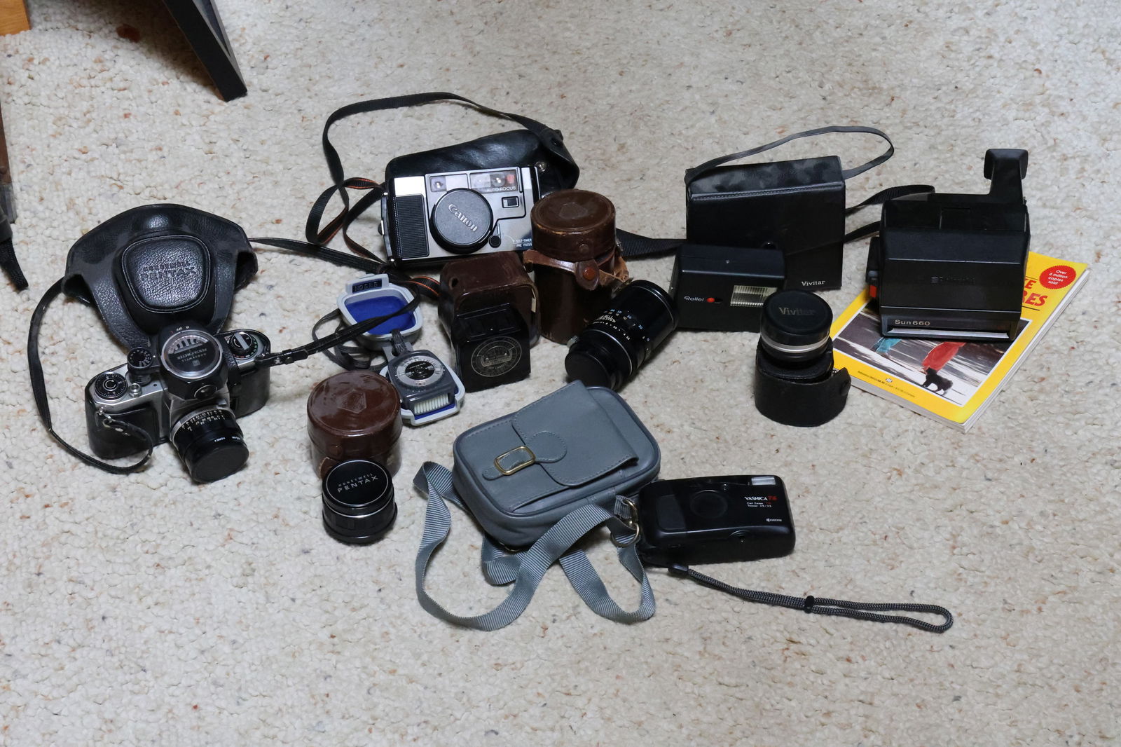 Camera Grouping: Pentax, Canon, Polaroid (1 of 11)