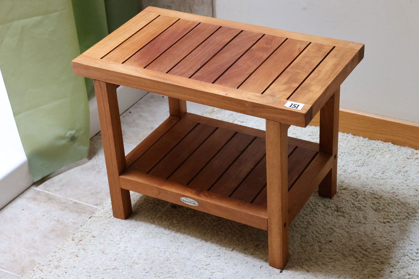 Aqua Teak Small Stand 18 in. height x 24 in. wide x 14 depth (1 of 8)