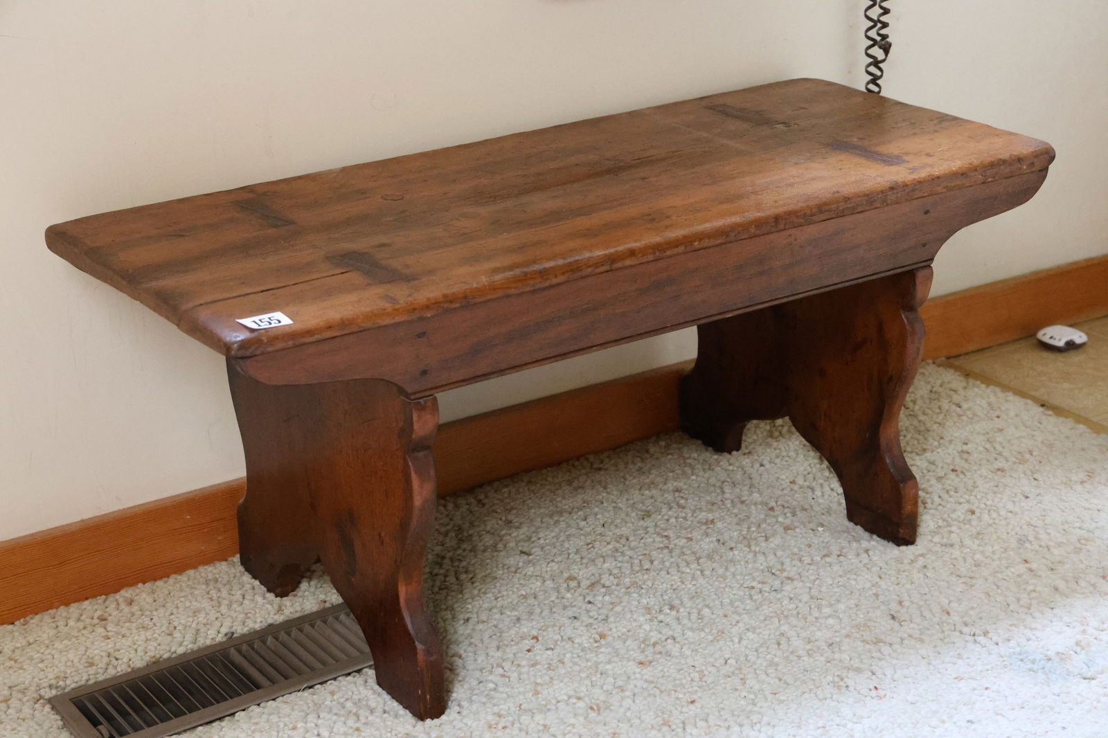 Country Pine Bench 15.5 in. height x 36 in. length x 25 in. wide (1 of 8)