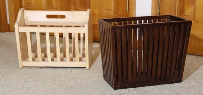 2 Wooden Magazine Holders 17.5 in. and 18 in. (1 of 11)