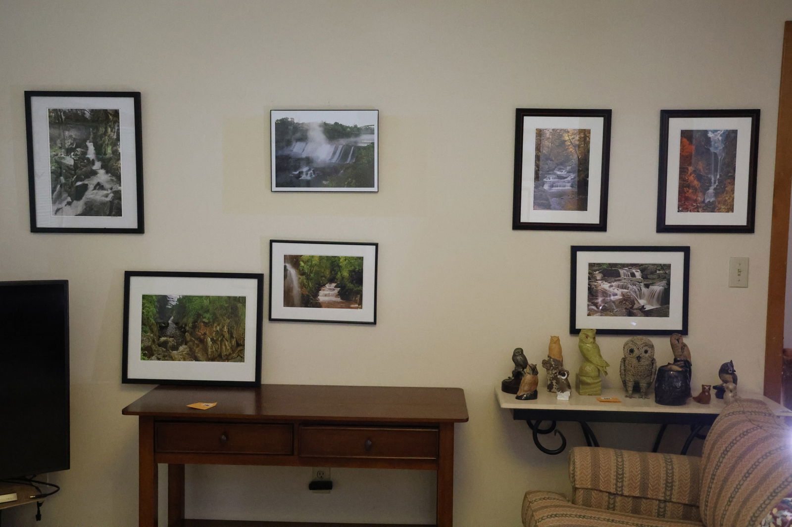 7 Assorted Photo Print Pictures of Local Hudson Valley Streams and Waterfalls (1 of 12)