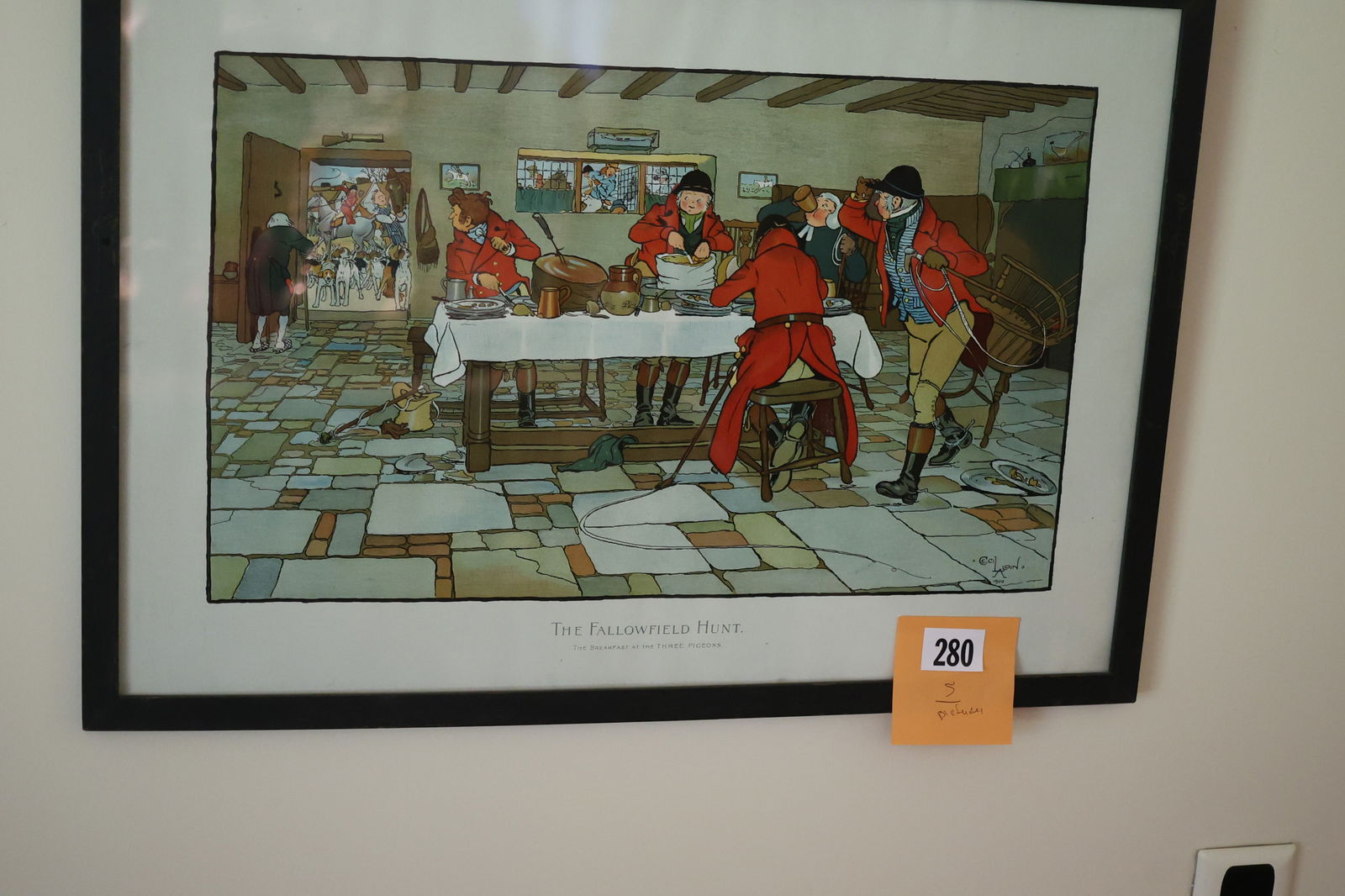 5 Assorted Equestrian  Horse Scenic Prints Variety - 14 in. to 24 in. (1 of 7)