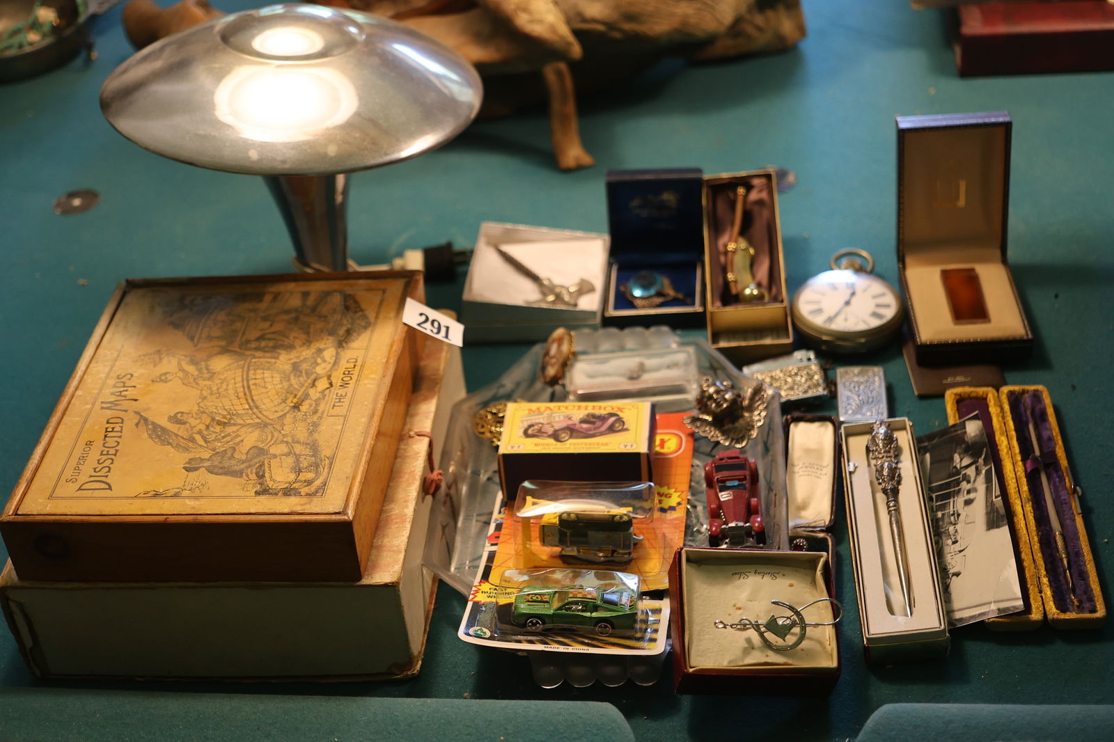 Misc. Estate Collectables - Good Lot - includes MCM Lamp - SEE PICTURES (1 of 6)