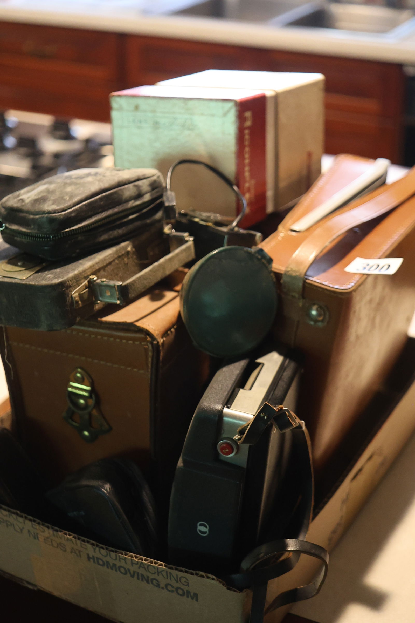 Vintage Camera Grouping including Polaroid - 15 in. x 6 in. (1 of 3)