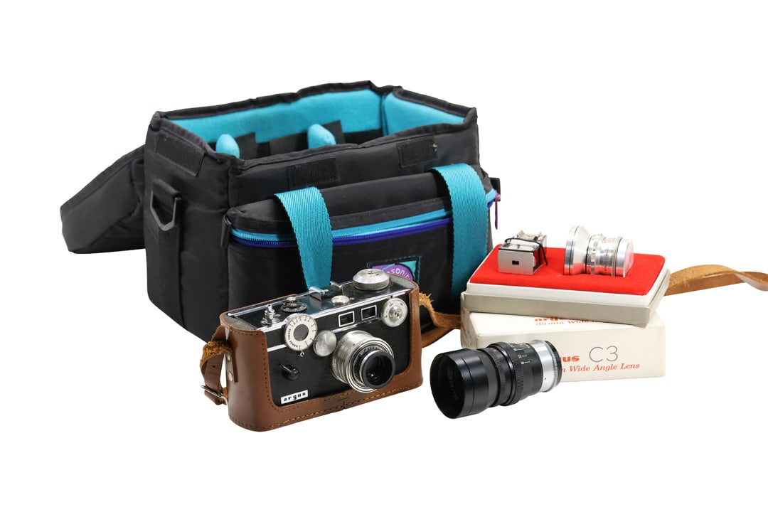 Vintage ARGUS Camera with Case and Accessory Lens (1 of 10)