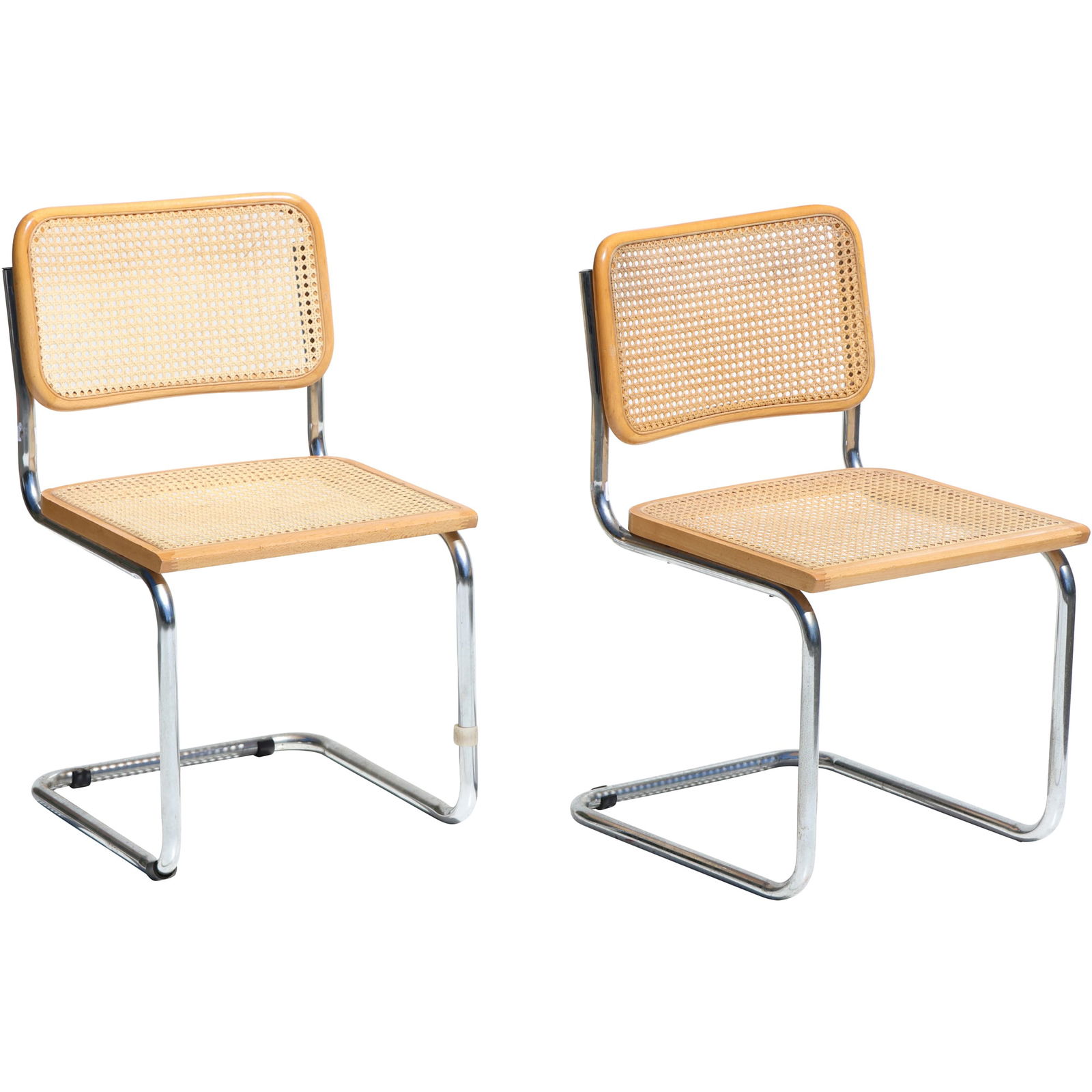 Pair of Marcel Breuer Cesca Chairs Attributed to Gavina, Made in Italy (1 of 15)