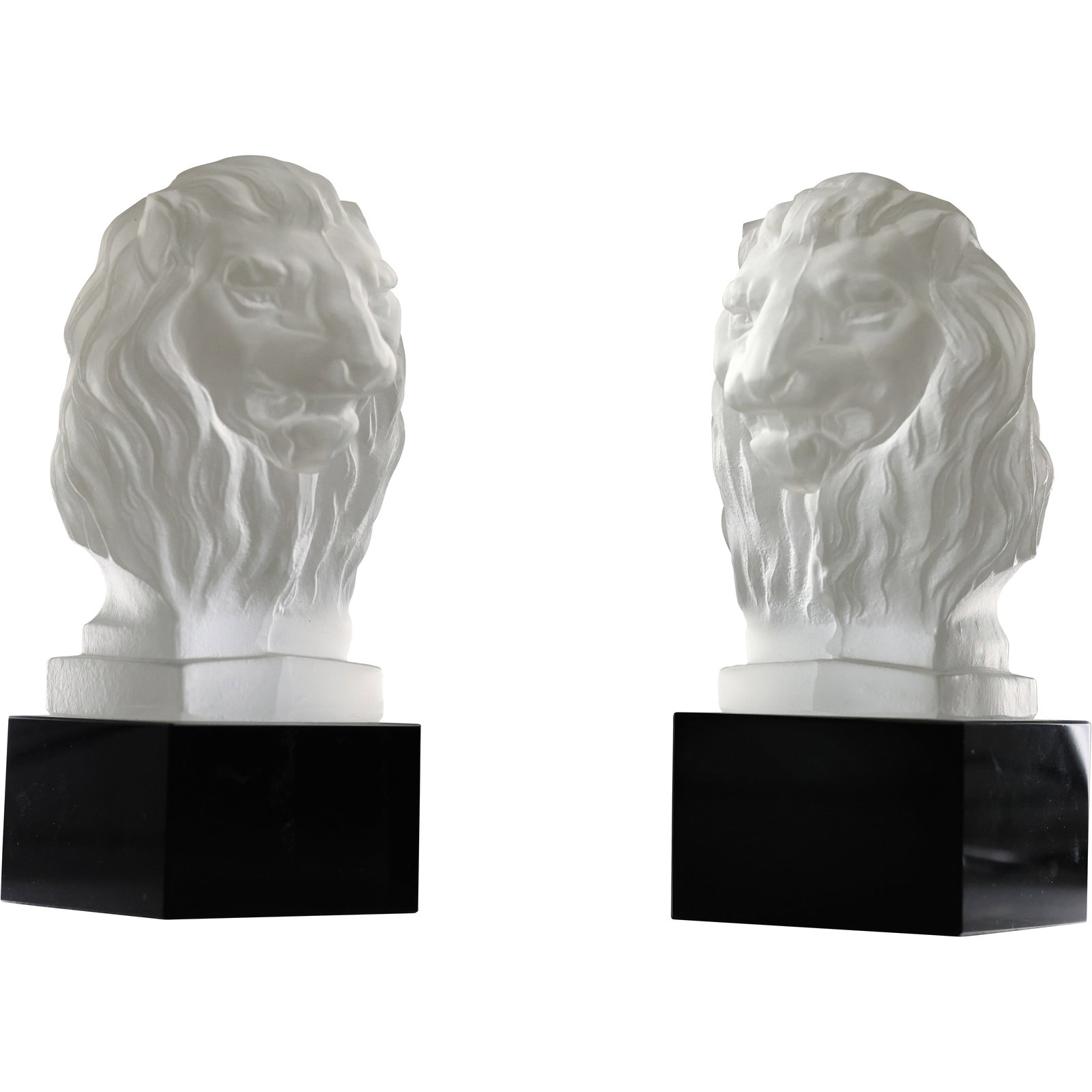 2 Bohemian Czech Art Deco Heinrich Hoffmann Figurine Lion Mascot Hood Ornaments Art Deco (1 of 12)