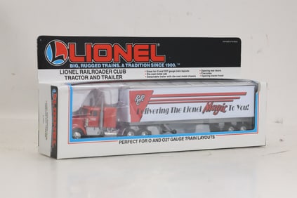 Lionel 6-12875 O Gauge Lionel Railroader Club Tractor & Trailer Truck