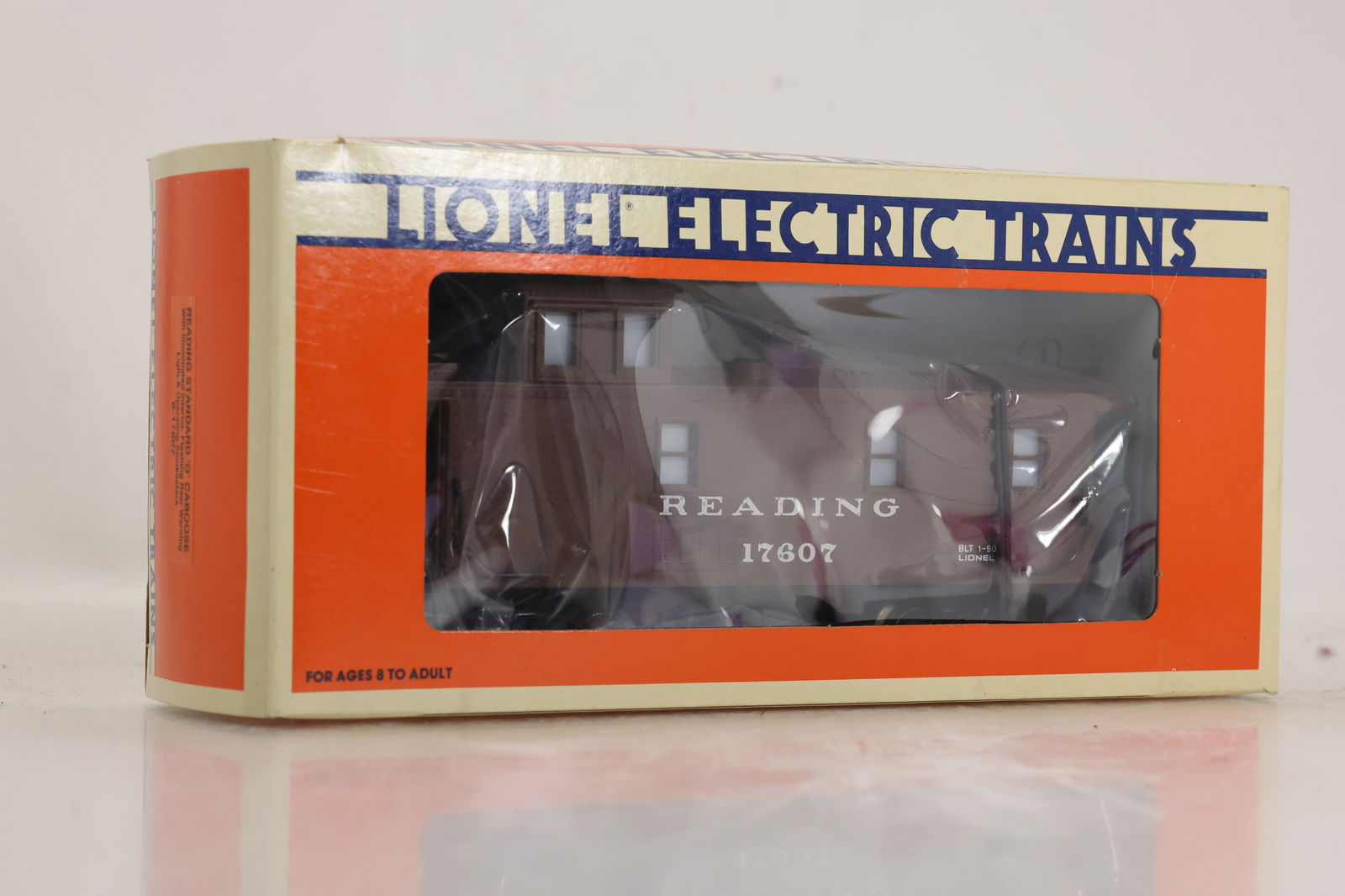 T1 Lionel Model Trains 6-17607 Reading Standard O Smoking Caboose (1 of 9)