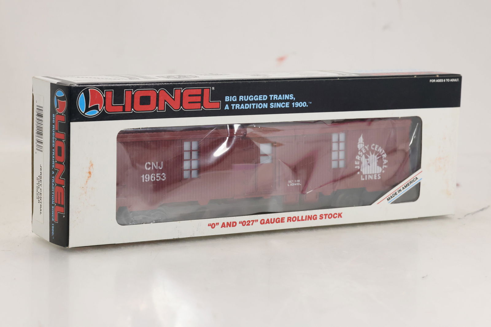 Lionel O-Gauge 6-19653 Jersey Central Tool Car (1 of 6)