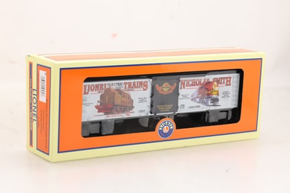 Lionel 6-19580 Nicholas Smith Woodsided Reefer O Scale
