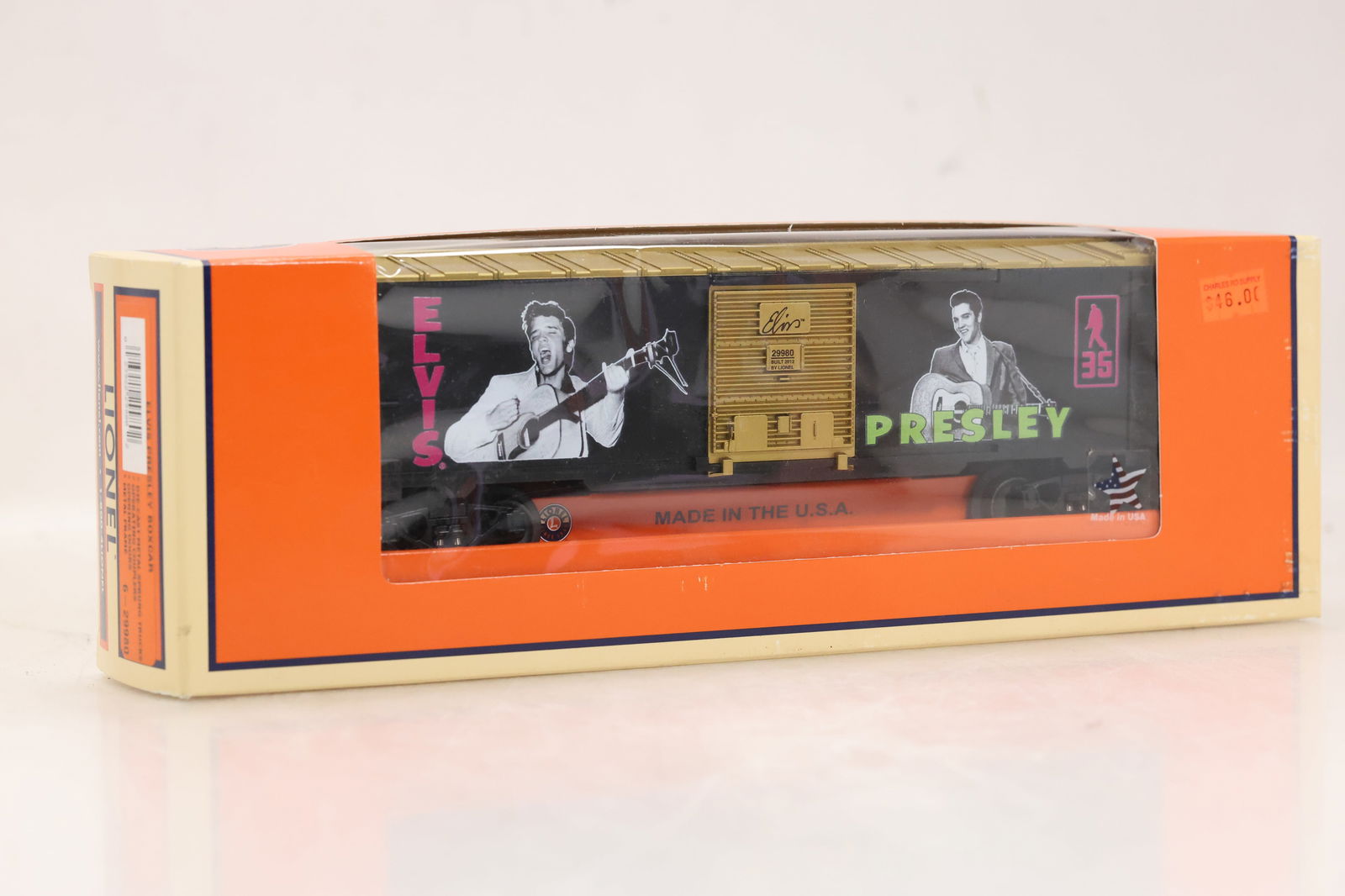 Lionel Elvis Presley 35th Anniversary Rock 'N Roll Box Car 6-29980 O Scale Gauge (1 of 8)