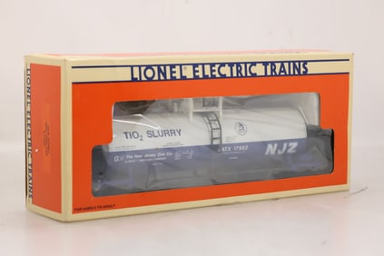 Lionel 6-17902 O Gauge New Jersey Zinc Unibody Tank Car