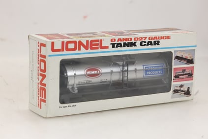 VINTAGE 1979 LIONEL O GAUGE HUMBLE OIL SINGLE DOME TANK CAR #6-9334