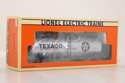 Lionel 6-17904 O Texaco Unibody Tank Car in box