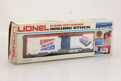 Lionel 6-9817 O Gauge Bazooka Bubble Gum Billboard Reefer #9817