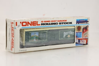 Lionel 6-9814 O Gauge Perrier Billboard Reefer Car #9814