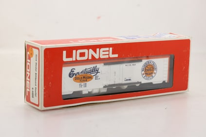 Lionel 6-9860 O Gauge Gold Medal Flour Billboard Reefer Car