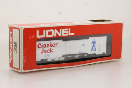 LIONEL O GAUGE CRACKER JACK BILLBOARD REEFER CAR #6-9853