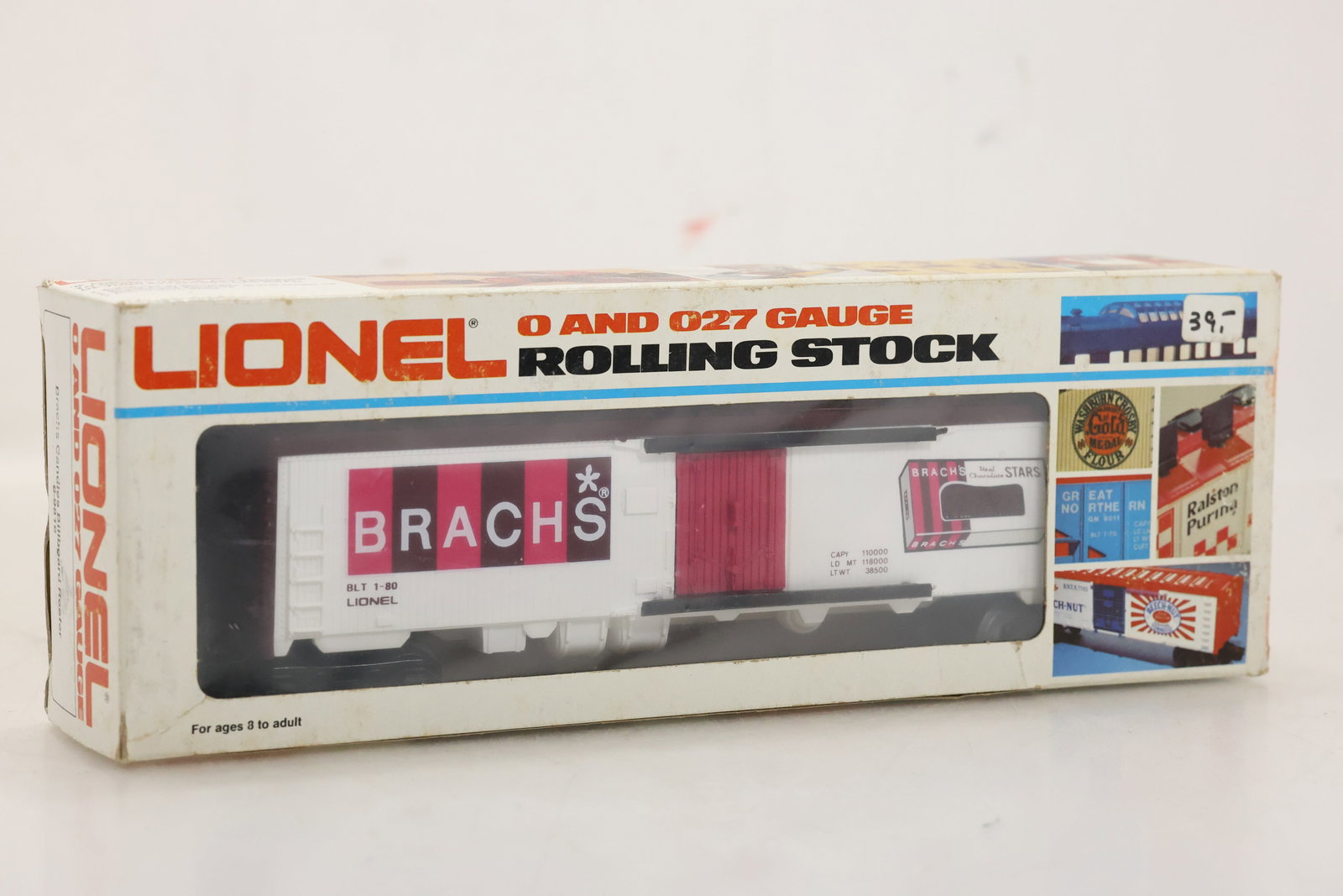 Lionel 6-9816 Brachs Candies Billboard Reefer Freight Car O-Gauge (1 of 8)