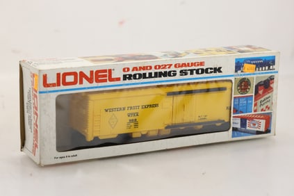 Lionel 6-9819 O Gauge Famous American Railroad Western Fruit Express Reefer