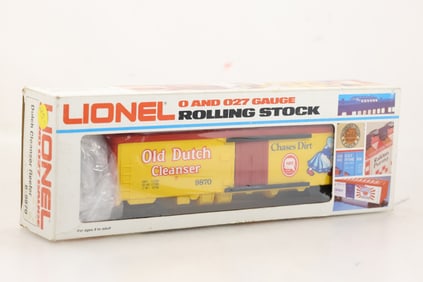 Lionel 6-9870 O Gauge Dutch Cleanser Billboard Reefer Car