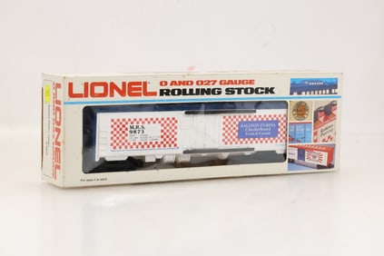 Lionel 6-9873 Ralston Purina Reefer Boxcar O O27 Gauge