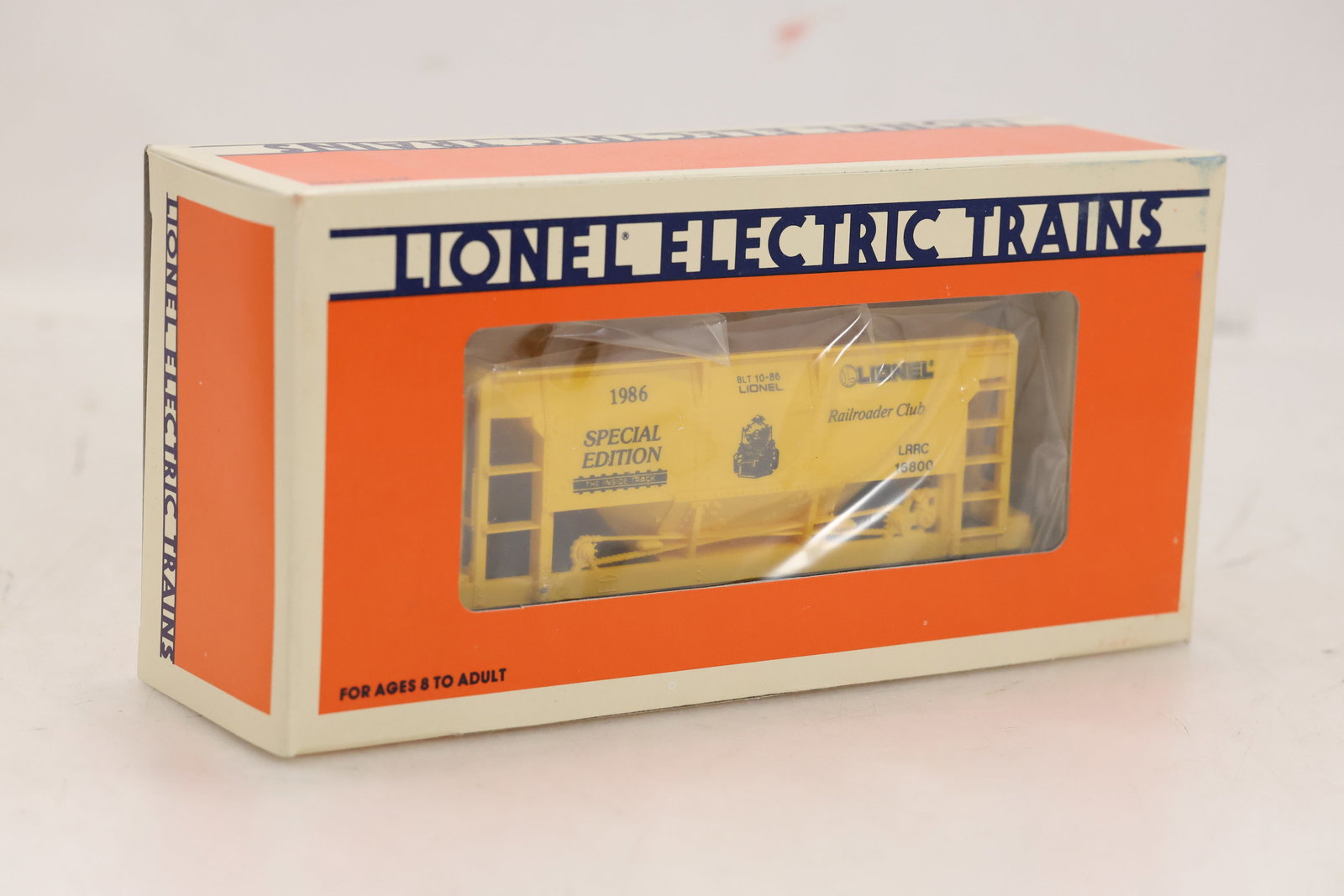 Lionel 6-16800 Railroader Club LRRC 1986 Special Edition Hopper Car Model Train (1 of 8)