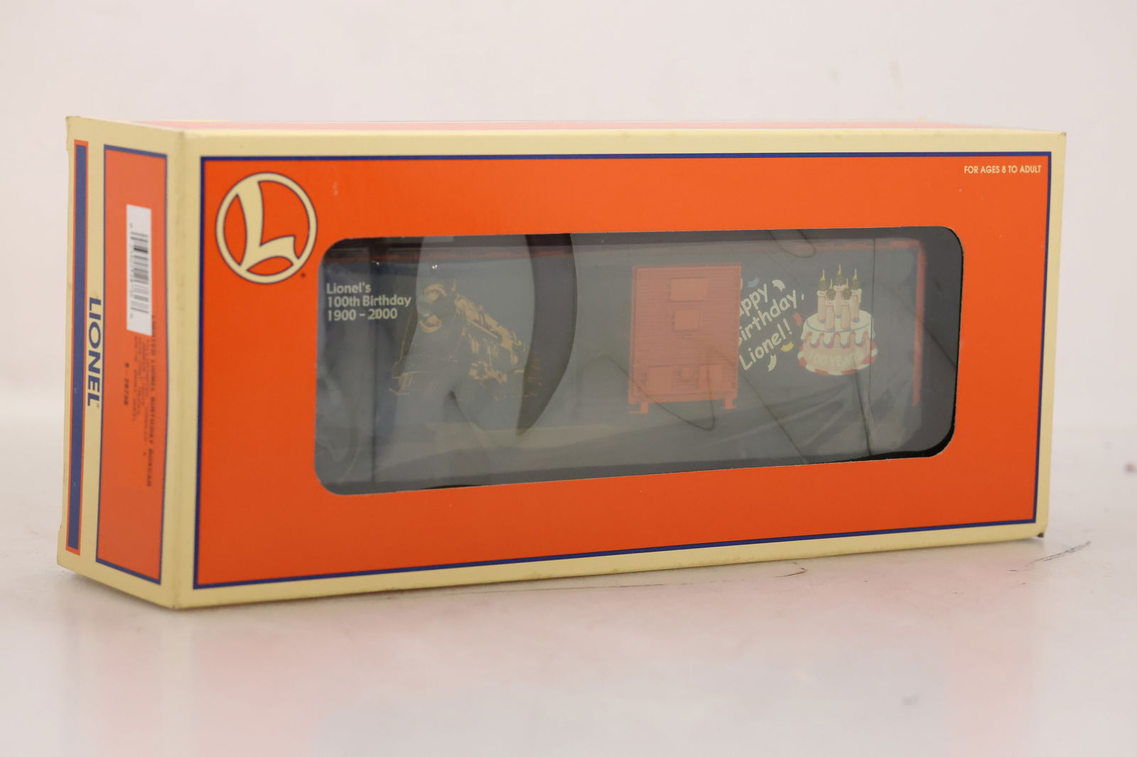 Lionel 1996 Lighted Birthday Boxcar - 100th Anniversary Special (Model 6-26736) (1 of 6)