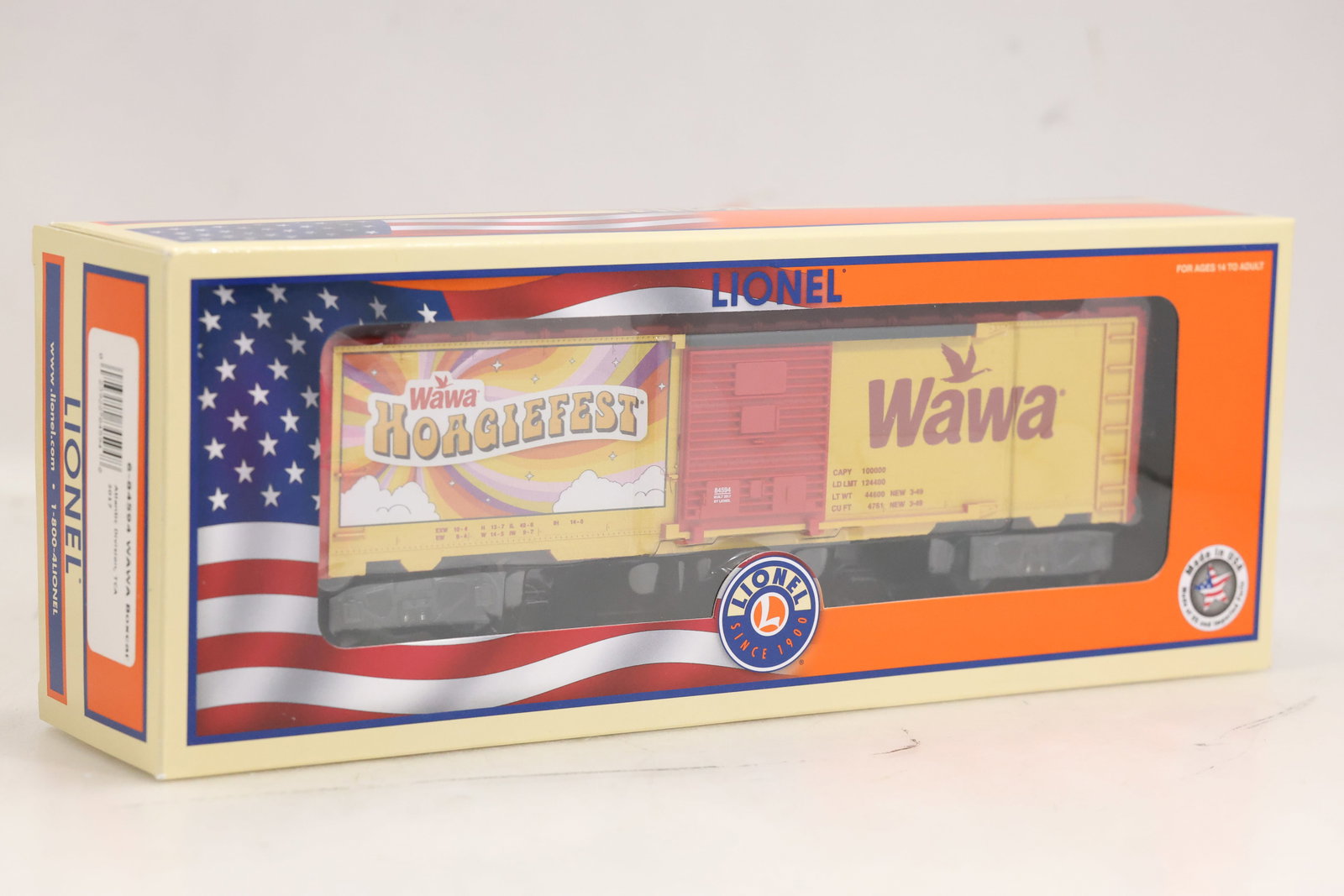 2015 Lionel Train 6-84594 WAWA boxcar Atlantic Division 2017 (1 of 9)