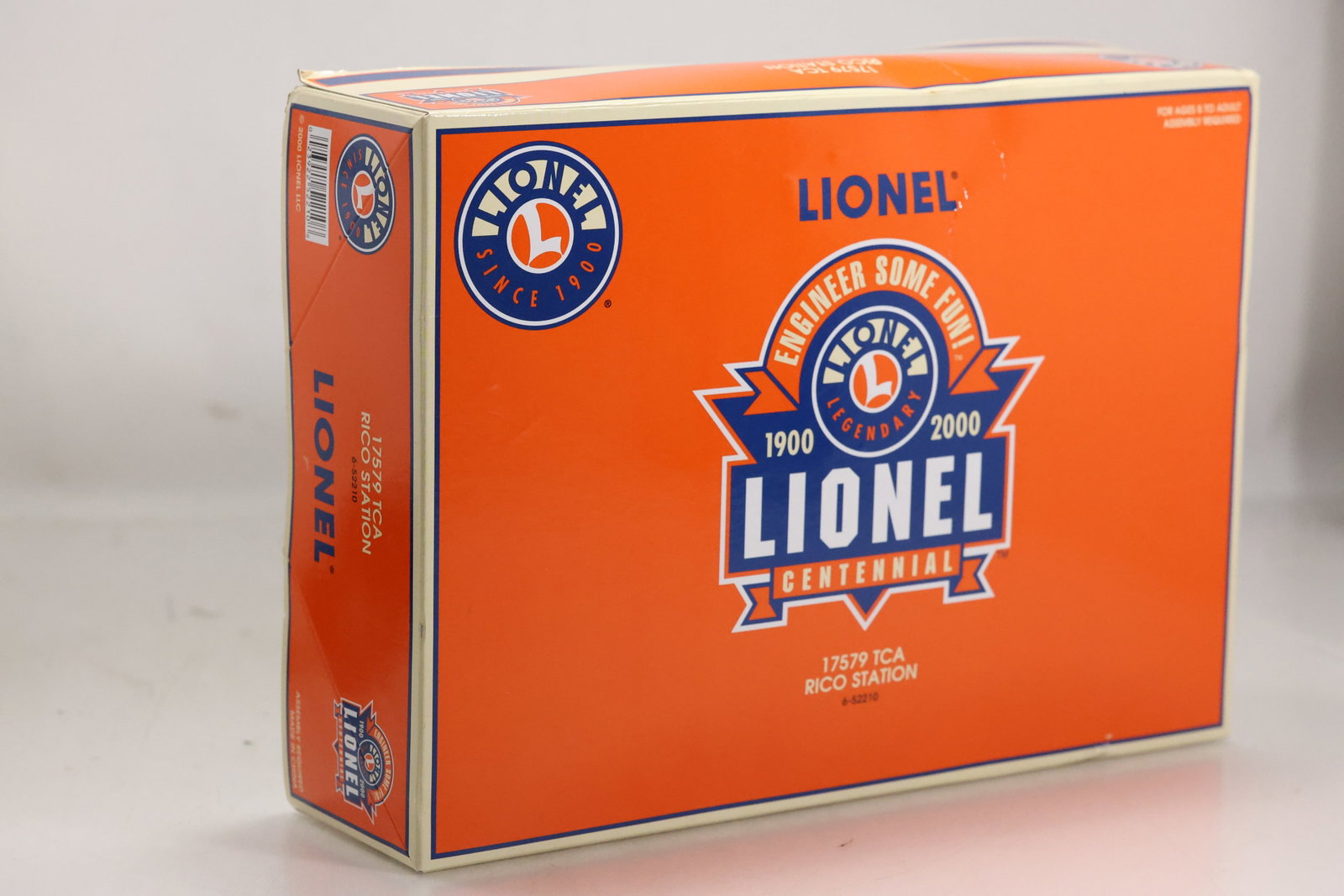 2000 Lionel TCA Rico Station Centennial 6-52210: 2000 Lionel TCA Rico Station Centennial 6-52210 Size: 13 x 9.5 x 4