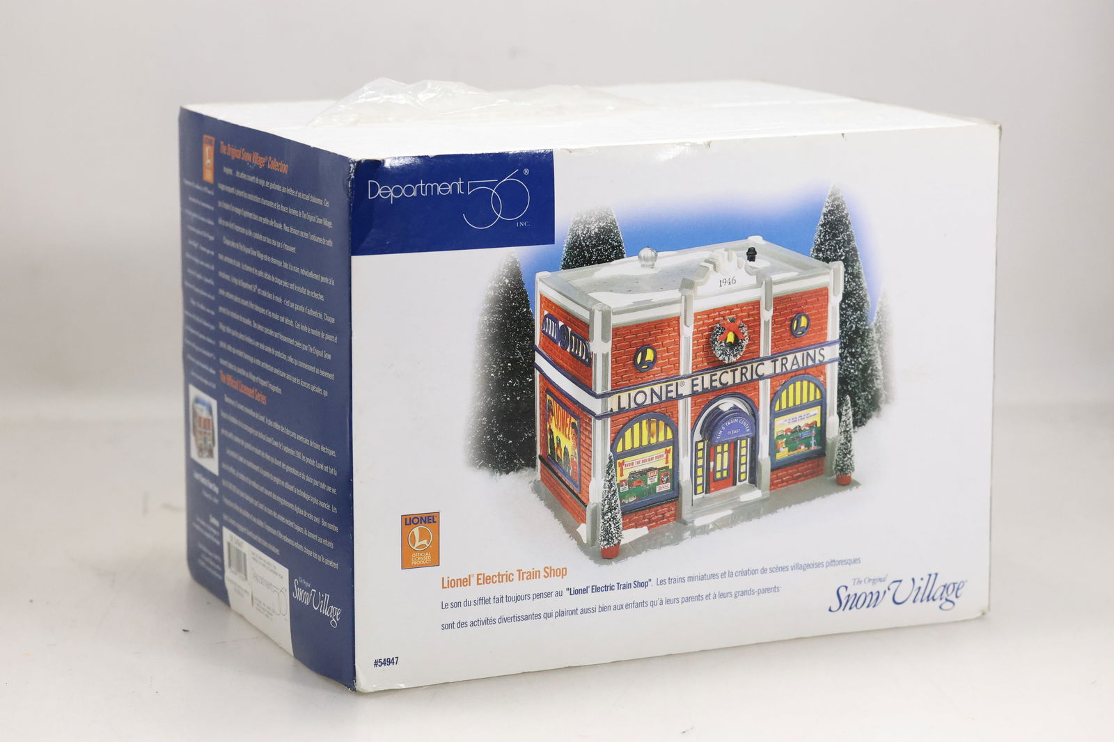 Department 56 Lionel Electric Train Shop, Model #54947 - Snow Village Series (1 of 8)