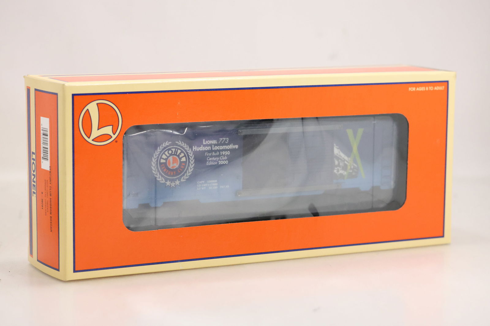 2000 Edition Lionel Century Club Hudson Boxcar Model 6-39201 (1 of 7)