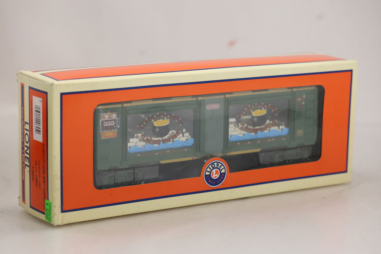 2008 Lionel Trains Atlantic City Casino Money Transport Car 6-29645 (1 of 9)