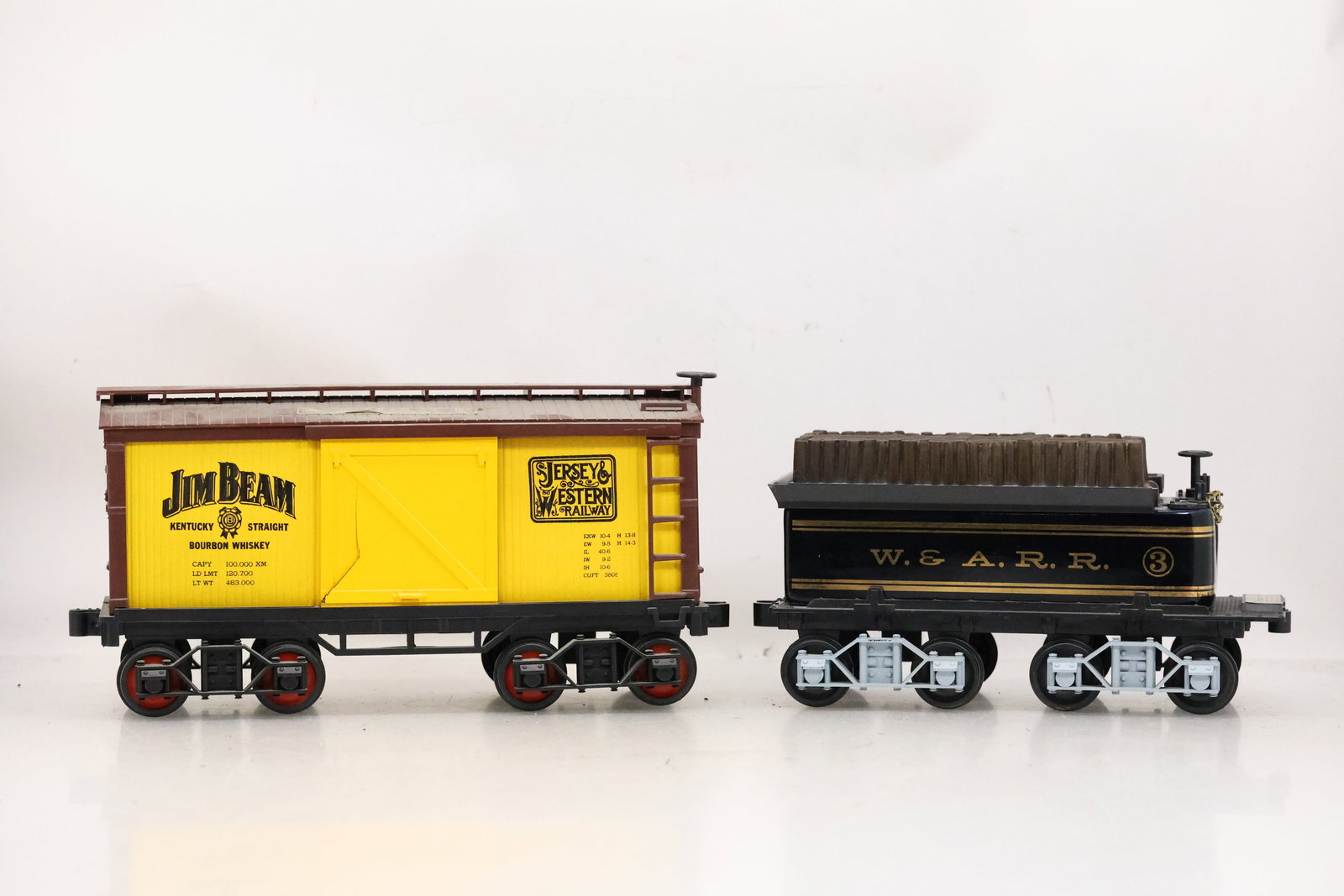 Beam collectible train-themed whiskey decanters, (1 of 11)
