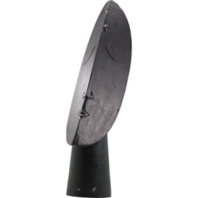 Modern Design Wooden Cubism Face Head Sculpture