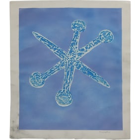 Signed Lithograph from Estate of Peter Passuntino [b. 1936 Illinois / France] Jax