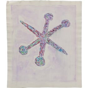 Unigned Lithograph from Estate of Peter Passuntino [b. 1936 Illinois / France] Jax