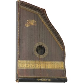 Antique Mandolin Harp for Restoration - See Pictures - 20.5 in. x 13 in.