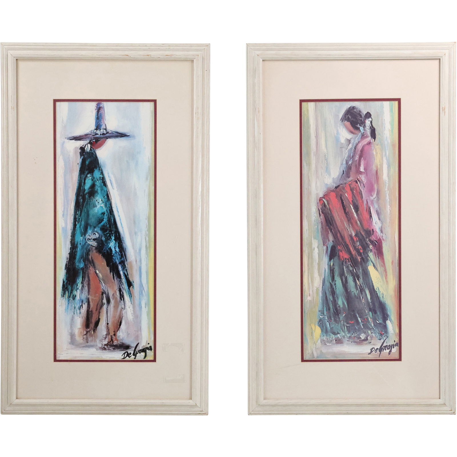 Ted De Grazia, Arizona, 2 Native American Framed Prints "Navaho Bride Groom" (1 of 15)