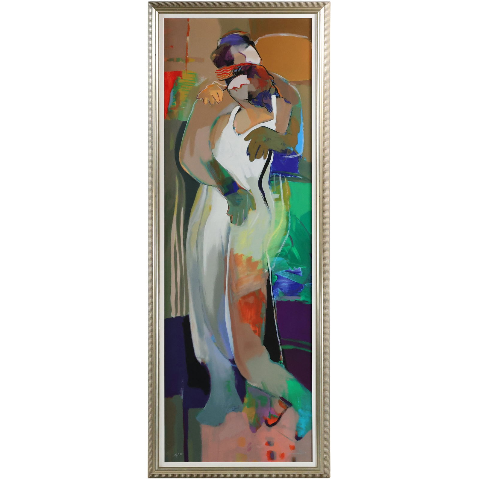 Hessam Abrishami, Signed and Numbered Serigraph "Loves Curtain" #157 / 295. Framed (1 of 16)